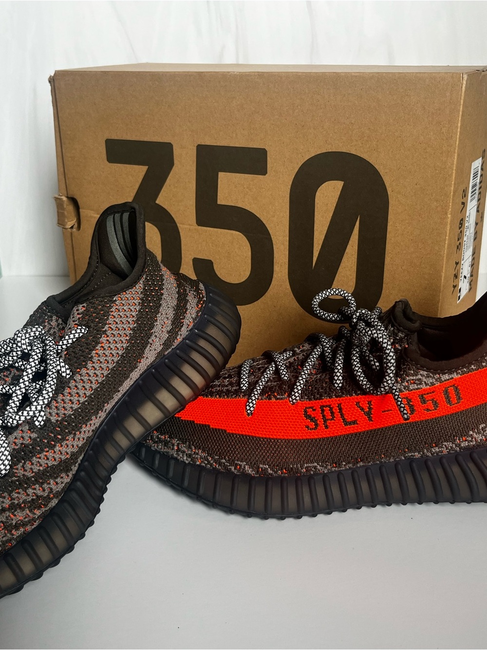 adidas Yeezy Boost 350 V2 – Black & Orange Primeknit